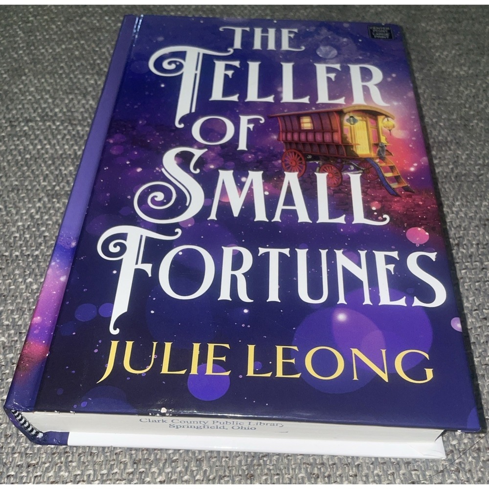 The Teller Of Small Fortunes By Julie Leong LARGE PRINT Fantasy Romance Hardback
